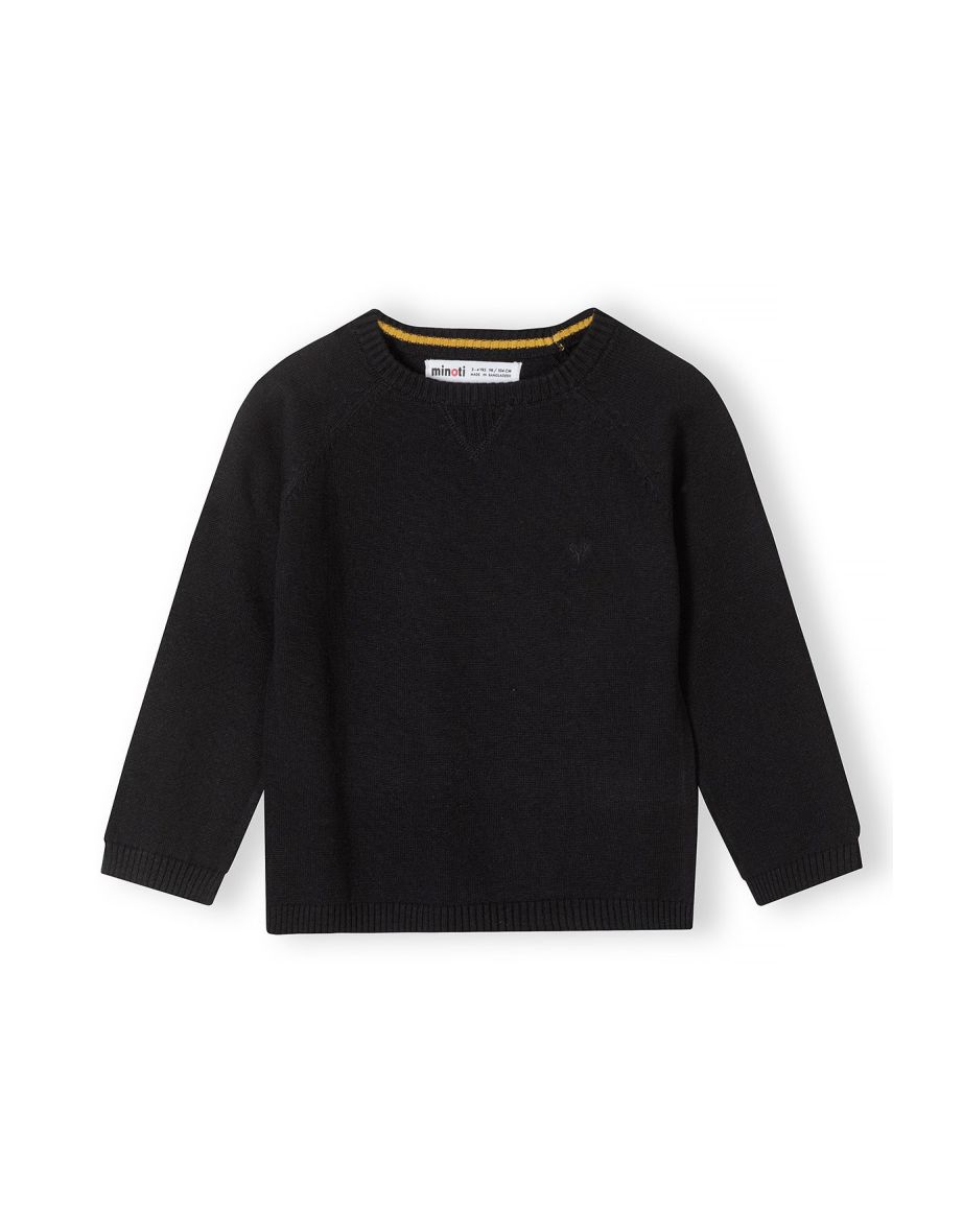 Boys Knitted Crew Neck Jumper