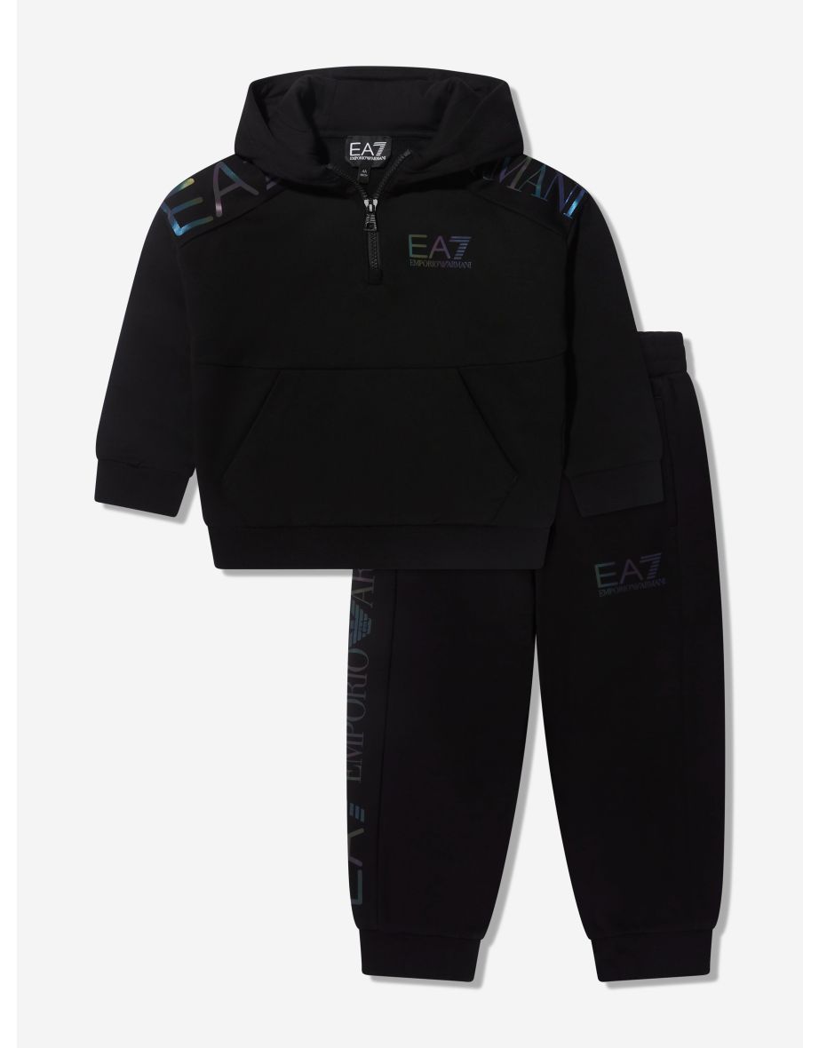 Emporio Armani EA7 Black Tracksuit