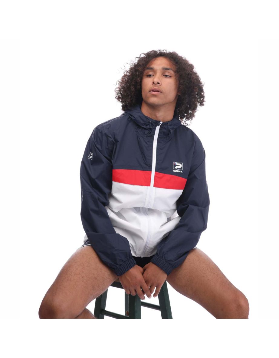 Men's Patrick Cagoule Windbreaker in Blue - 3