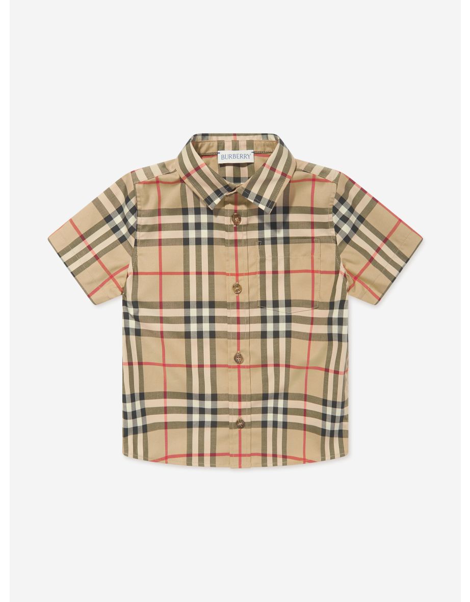 Burberry baby boy shirt best sale