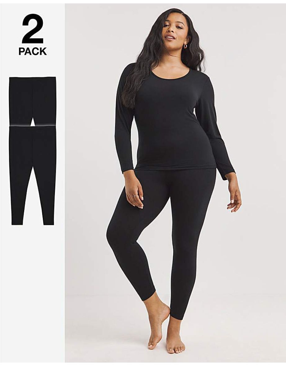 2 Pack Thermal Leggings