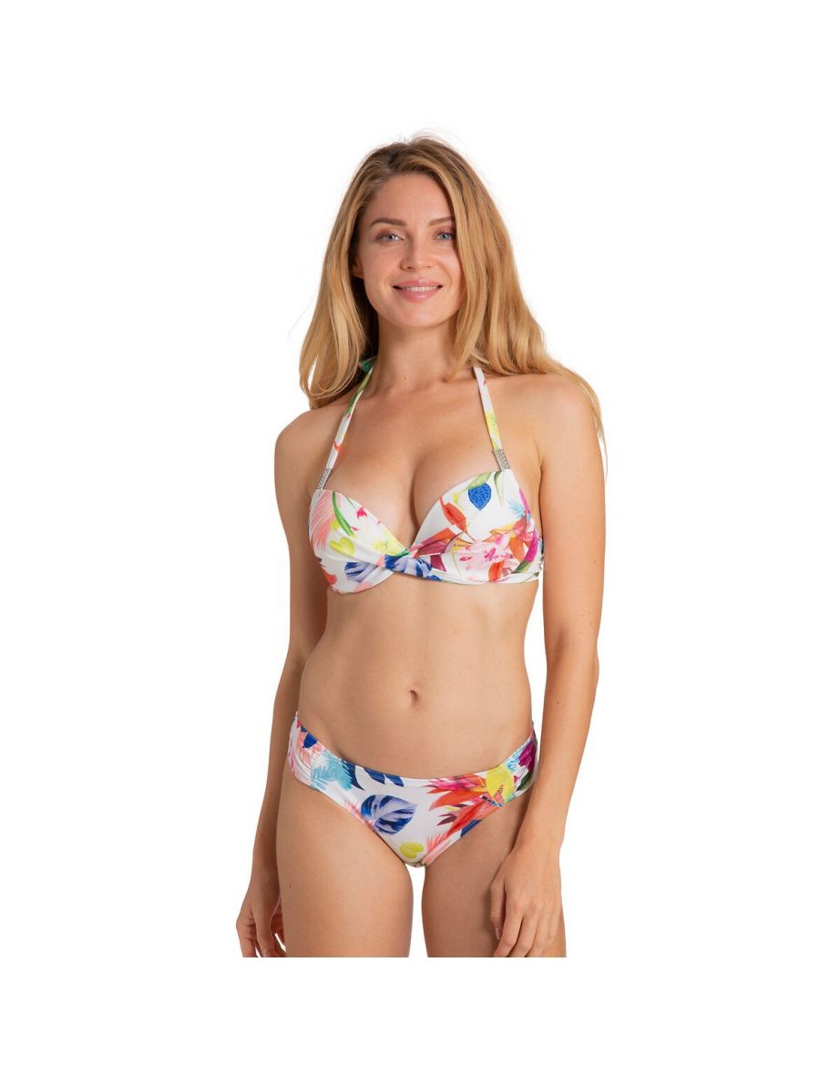 Palma Recycled Bikini Bottoms in Tropical Print - 2