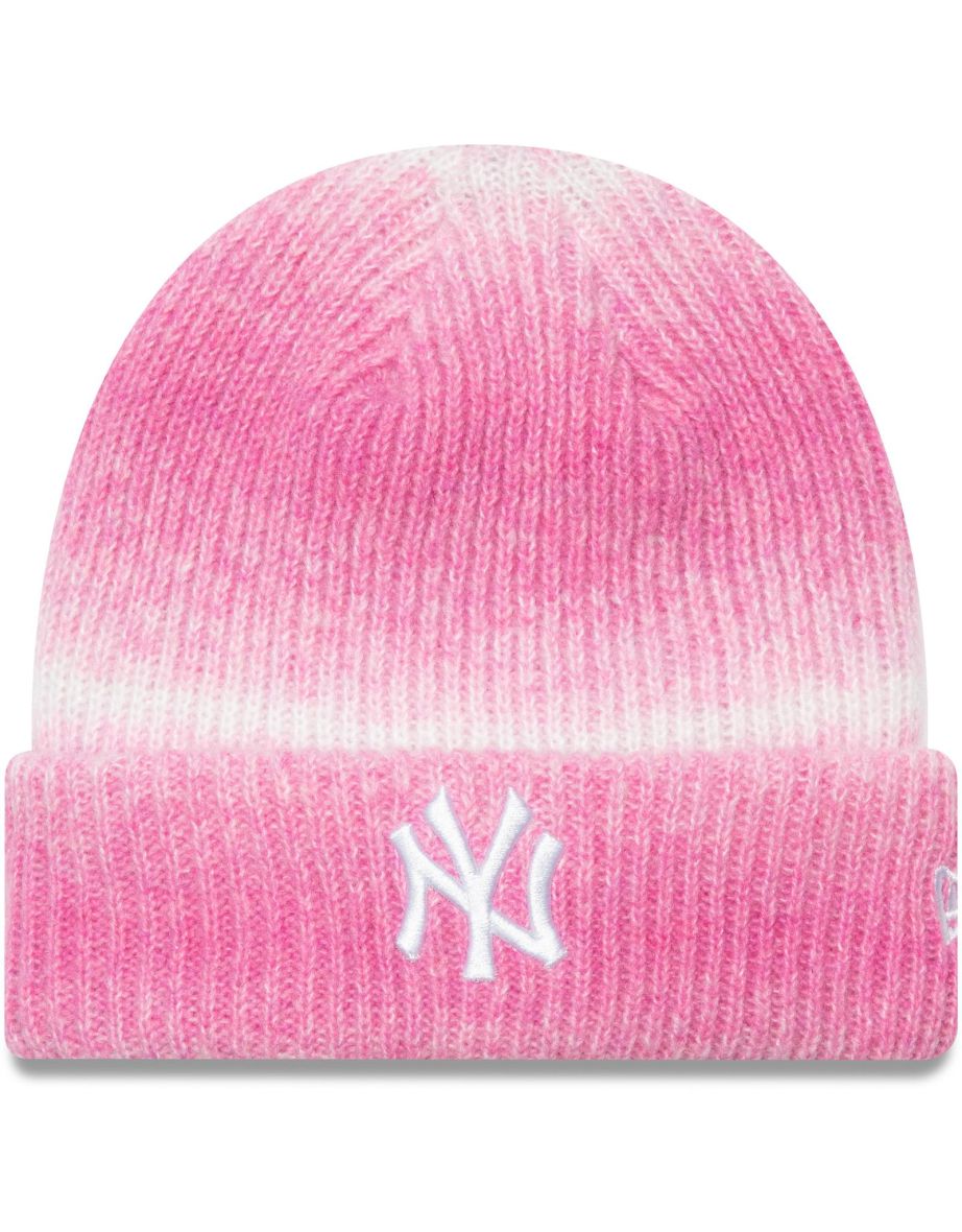 New Era Womens Knits New York Yankees Space Dye Cuff Knit Beanie Hat