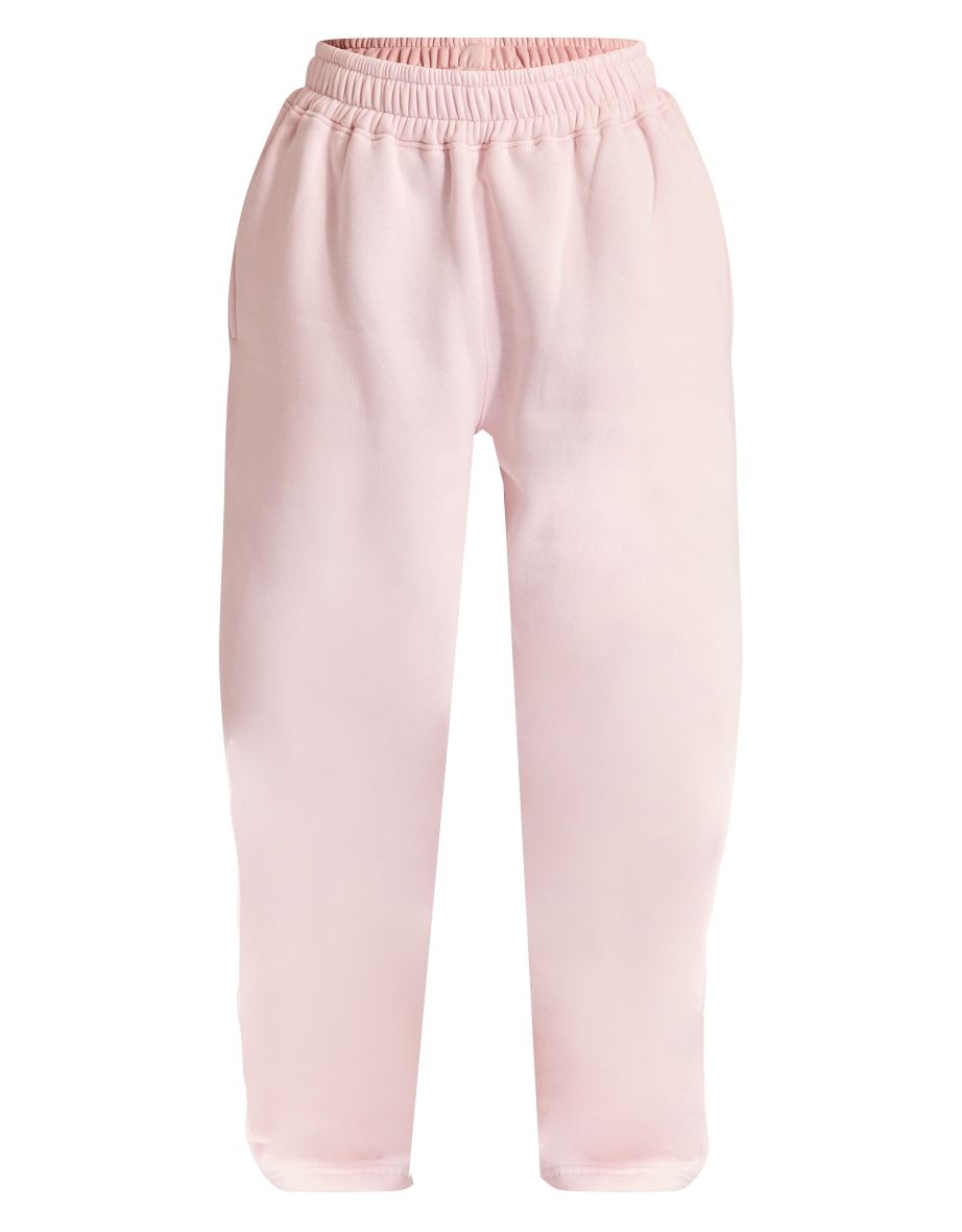 Petite Pink Wide Leg Joggers - 4