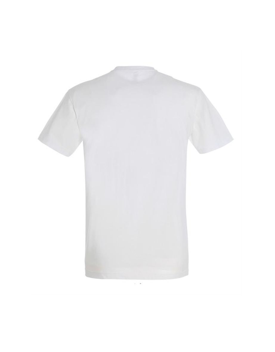 SOLS Mens Imperial Heavyweight Short Sleeve T-Shirt - White - 1