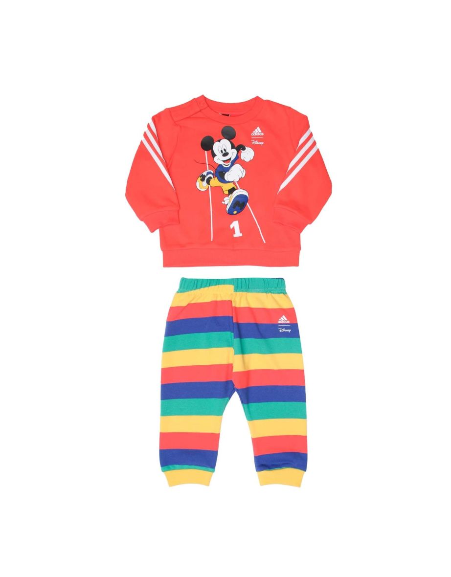 Boy's adidas Baby Disney Mickey Mouse Joggers in Red