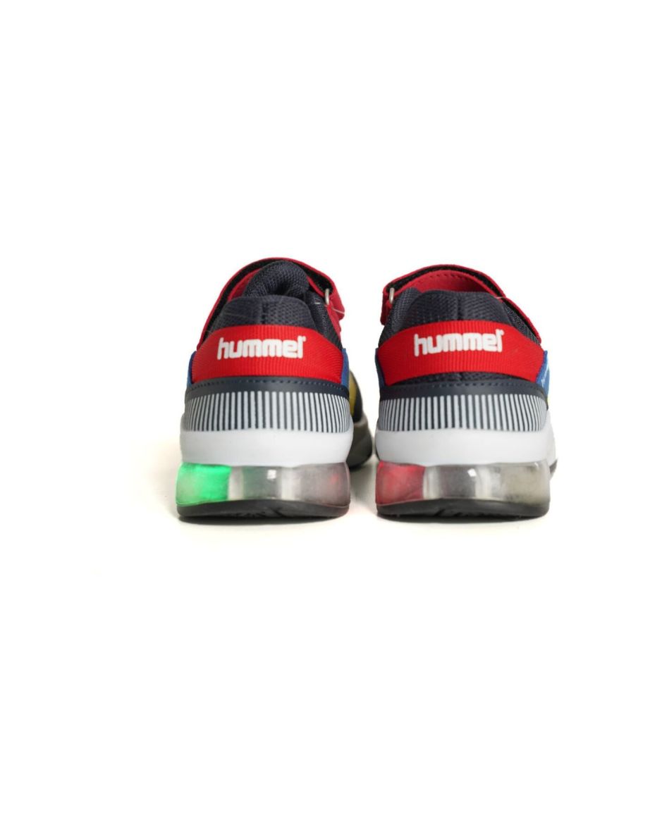 WANGA JR Kids Light Up Black Sneakers - 4