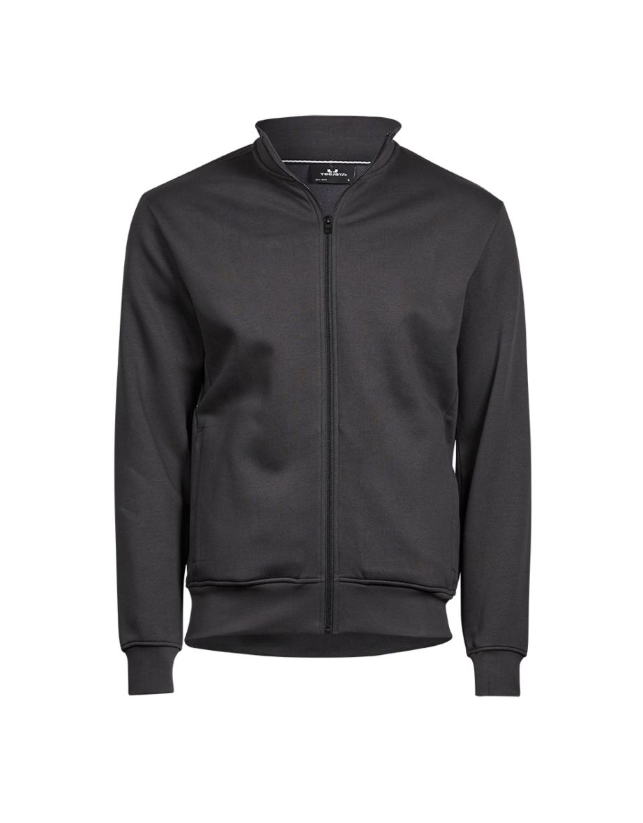 Tee Jays Mens Cardigan - Dark Grey