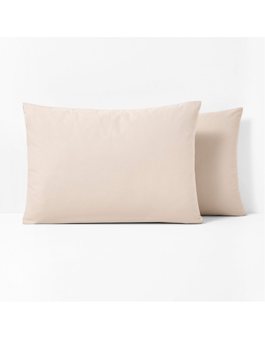 SCENARIO Plain Cotton Pillowcase - 4