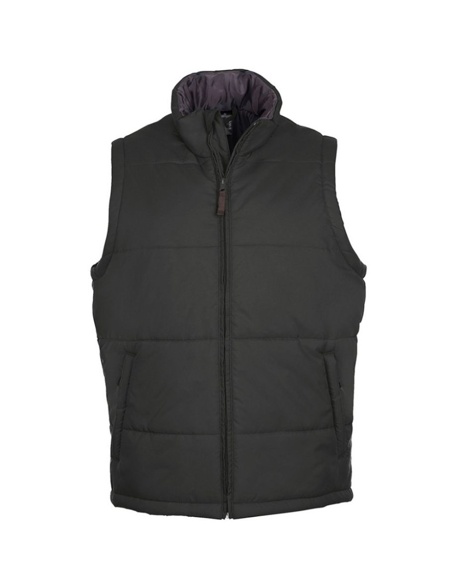 SOLS Warm Padded Bodywarmer Jacket - Charcoal
