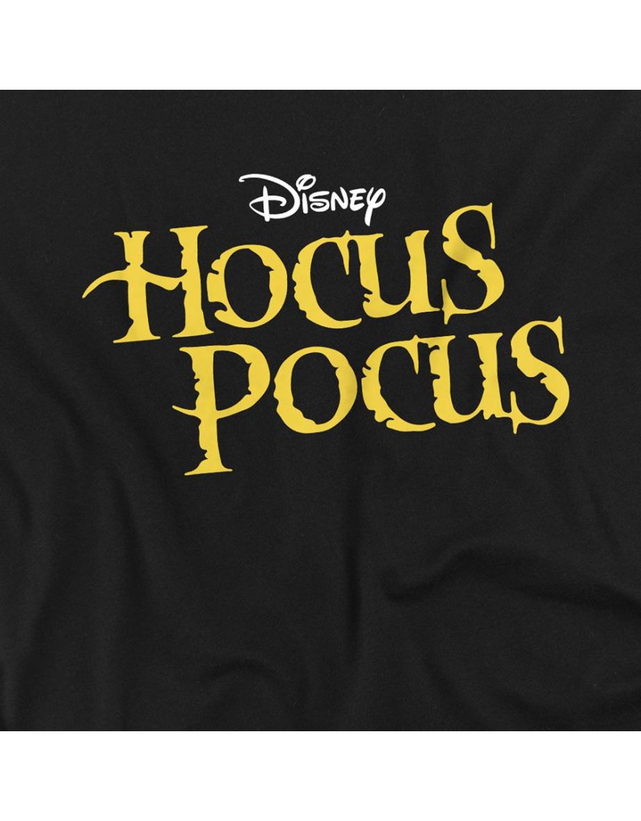 Hocus Pocus   Adult Logo T-Shirt - Black - 2