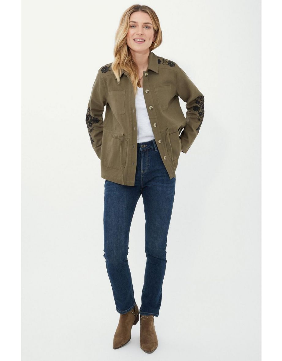 Debenhams mantaray denim on sale jacket