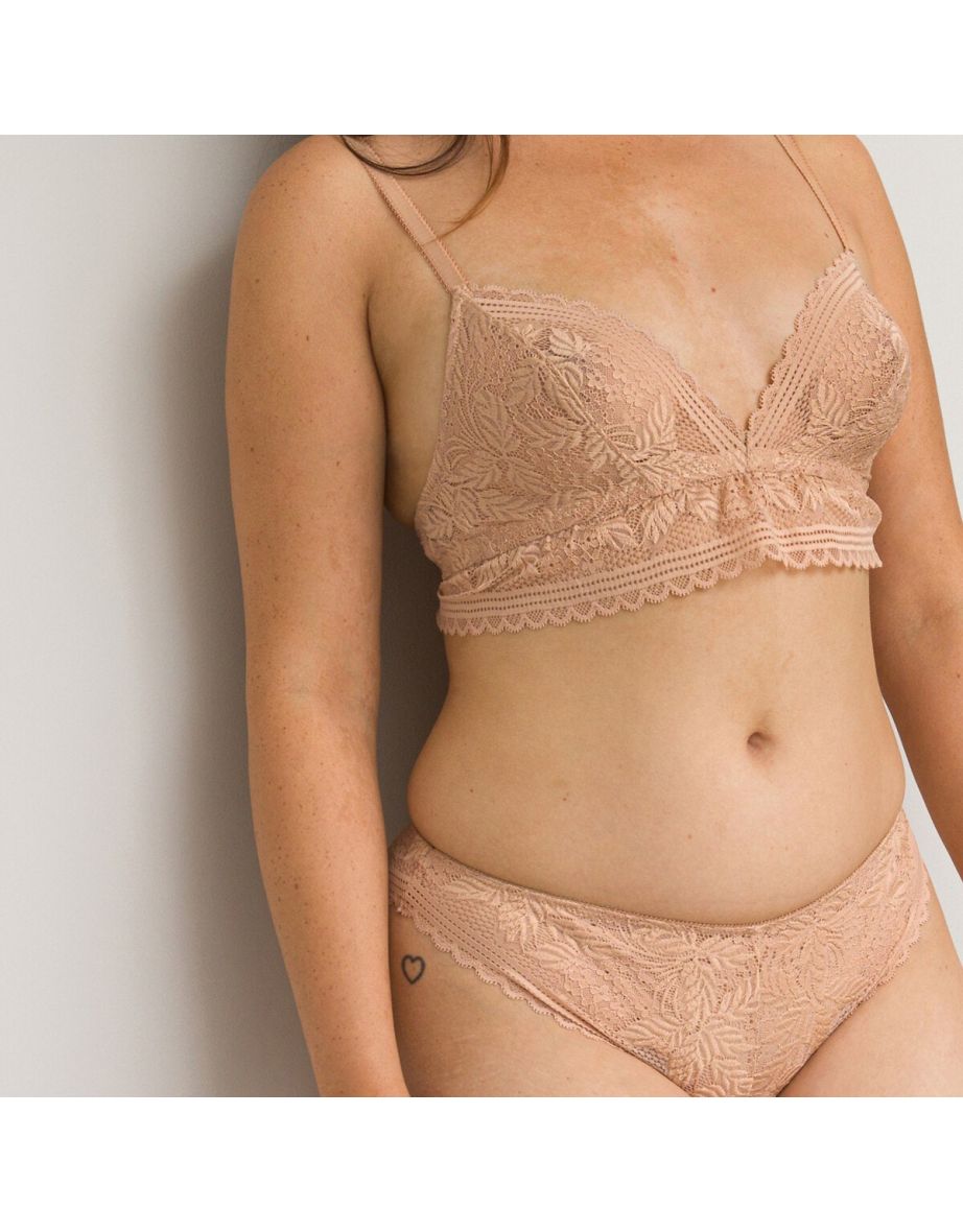 Recycled Lace Bustier Bra - 3