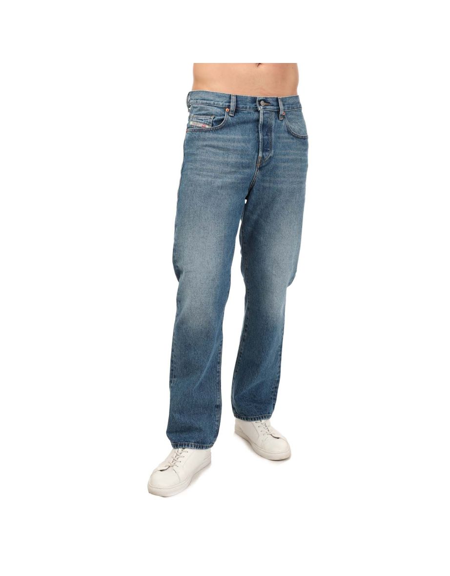 Shop Men s Diesel D Viker Straight Jeans in Blue Online in Bahrain VogaCloset