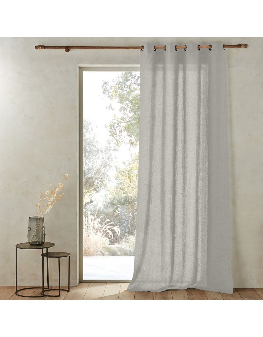 Romane 100% Washed Linen Curtain