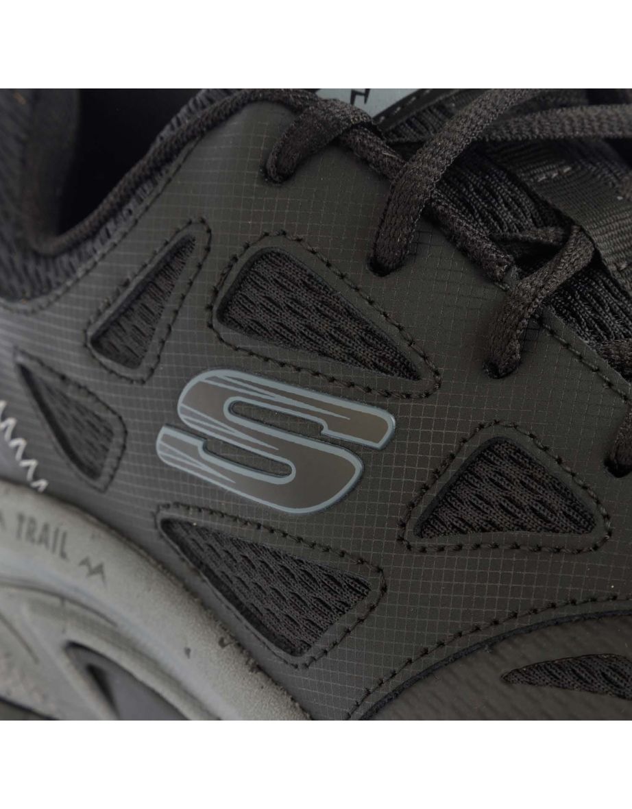 Men's Skechers Hillcrest - Vast Adventure Trail Trainers in Black - 4