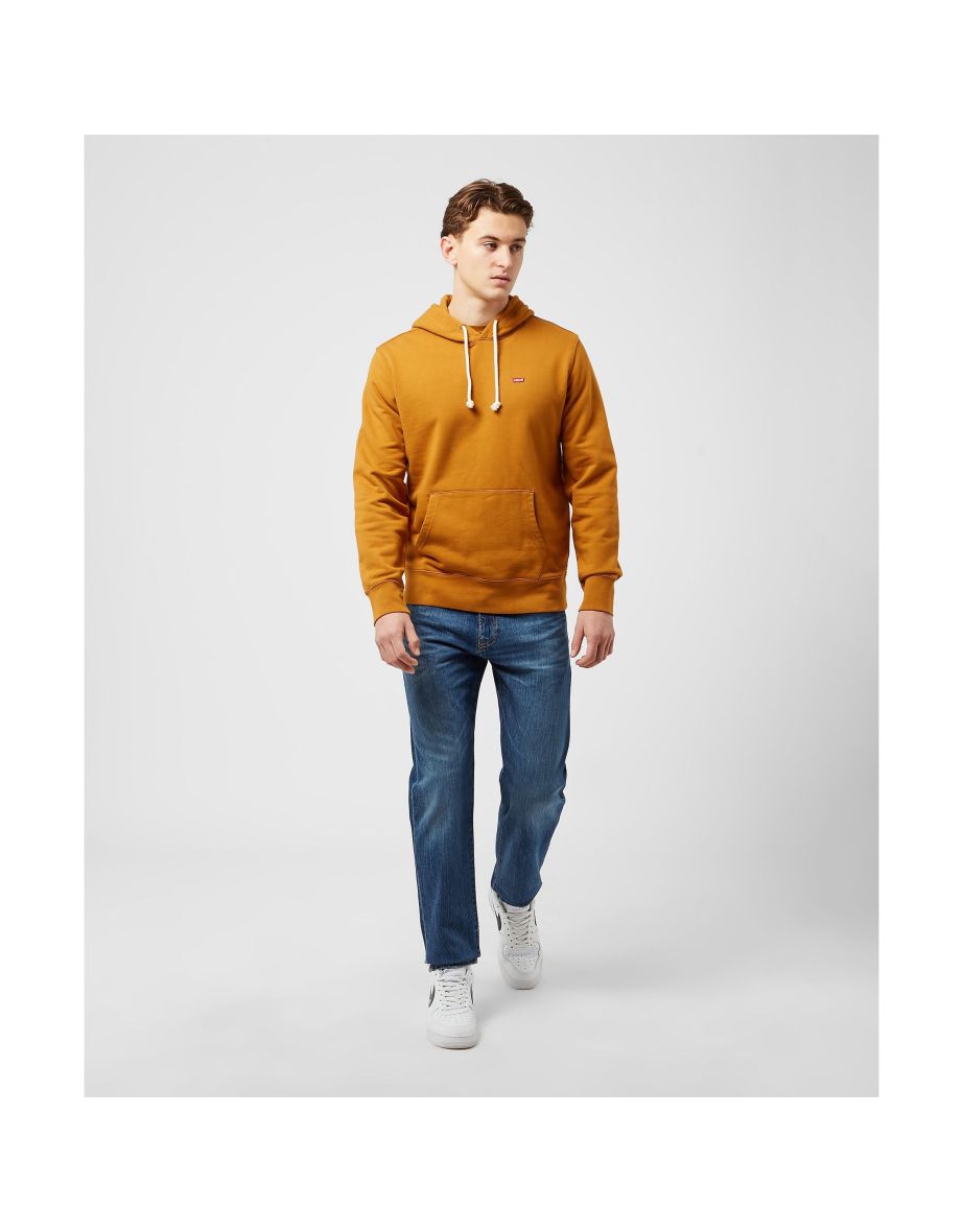 Men's Levis Original Hoodie in Brown - 4