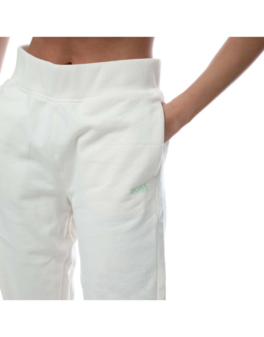 Women's Hugo Boss Ejoy Active Pants in White - 3