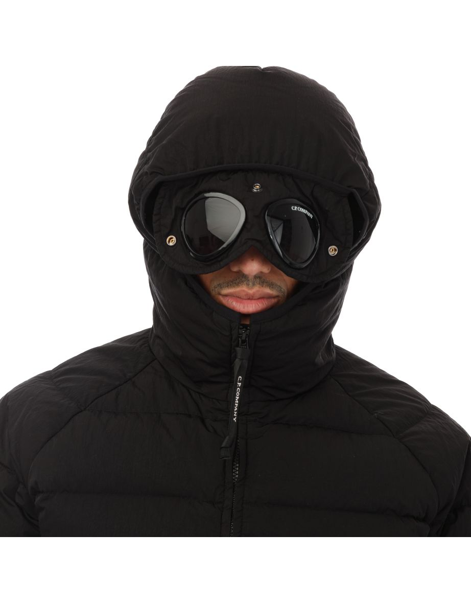 Men's C.P. Company Eco - Chrome R Down Jacket in Black - 4
