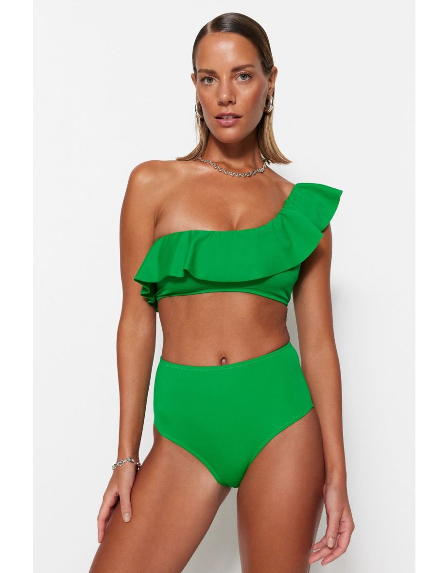 Bikini Bottom - Green - Plain