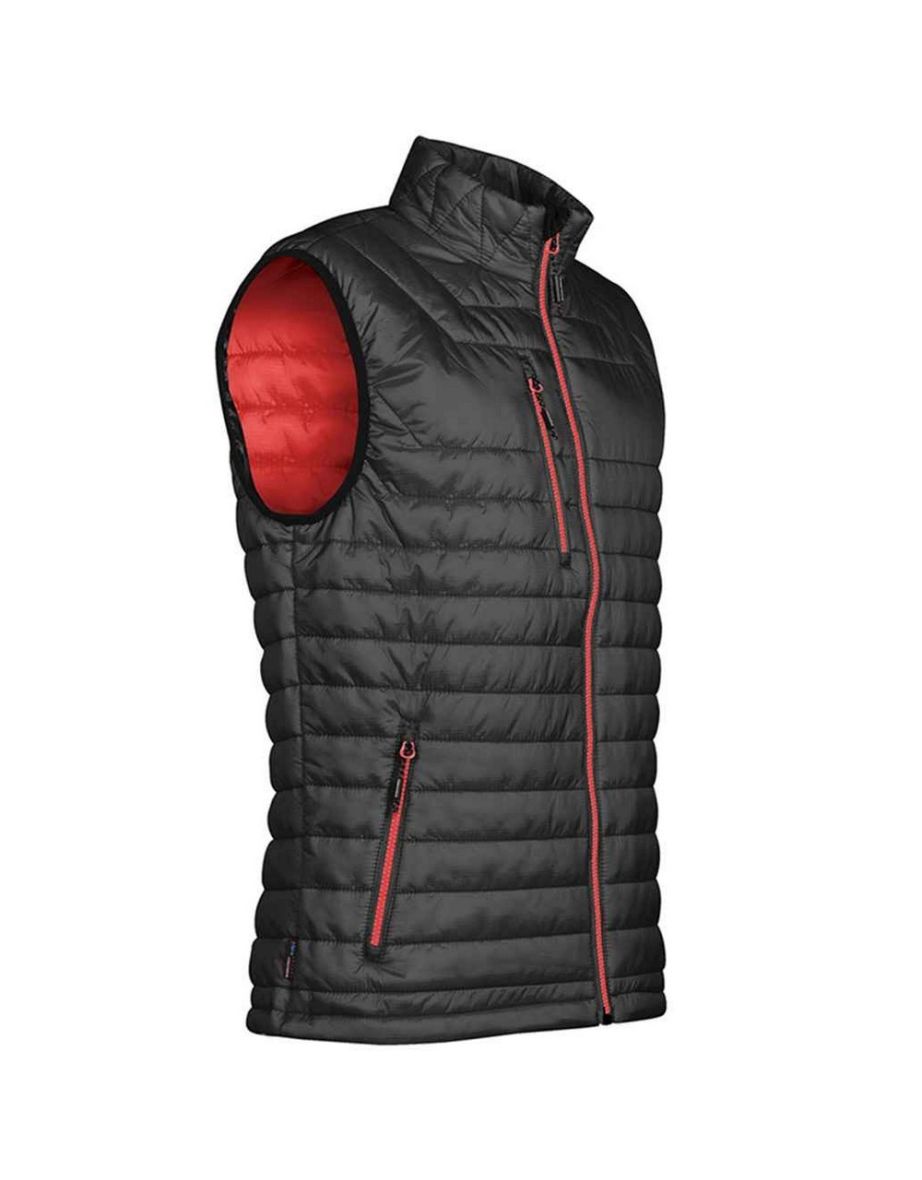 Stormtech Mens Gravity Thermal Body Warmer - Black/True Red - 1