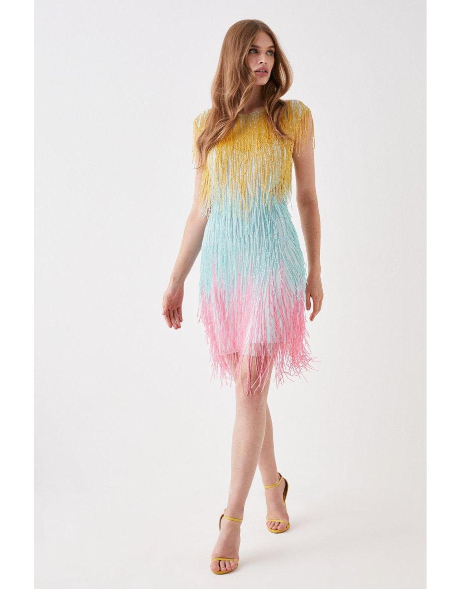 Beaded fringing hotsell for dresses