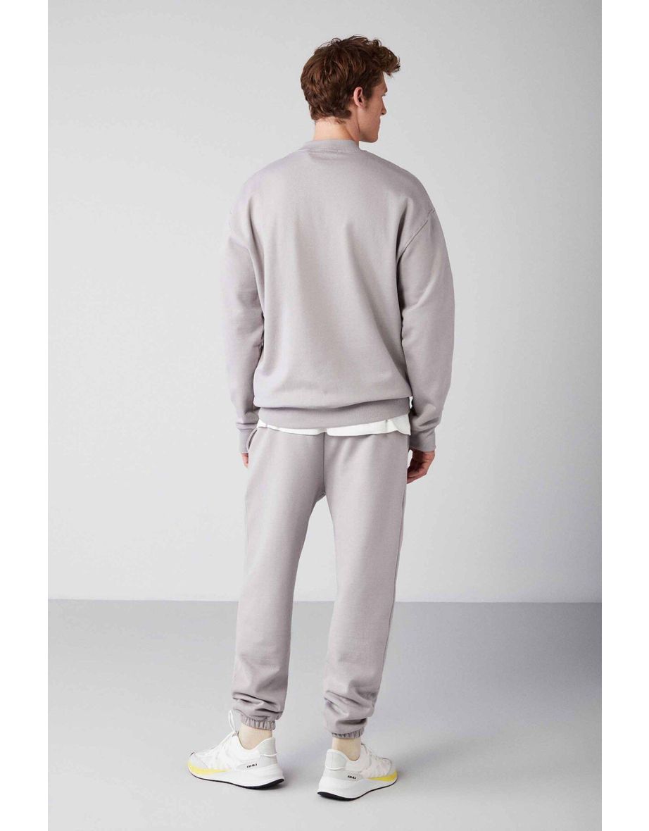 Benji Relaxed Regular Light Gray 2-Pack Tracksuit Set - 4