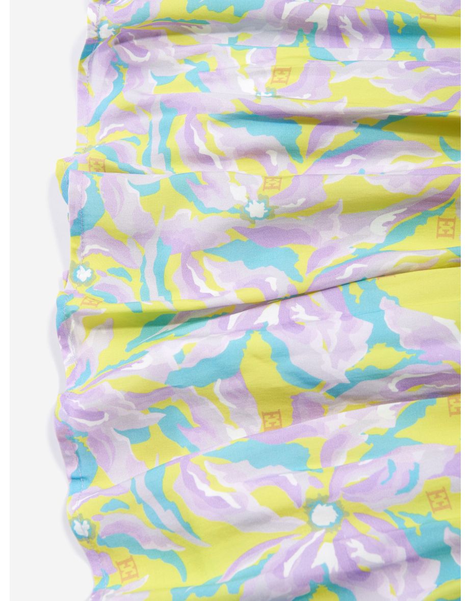 Girls Floral Skirt in Multicolour - 3