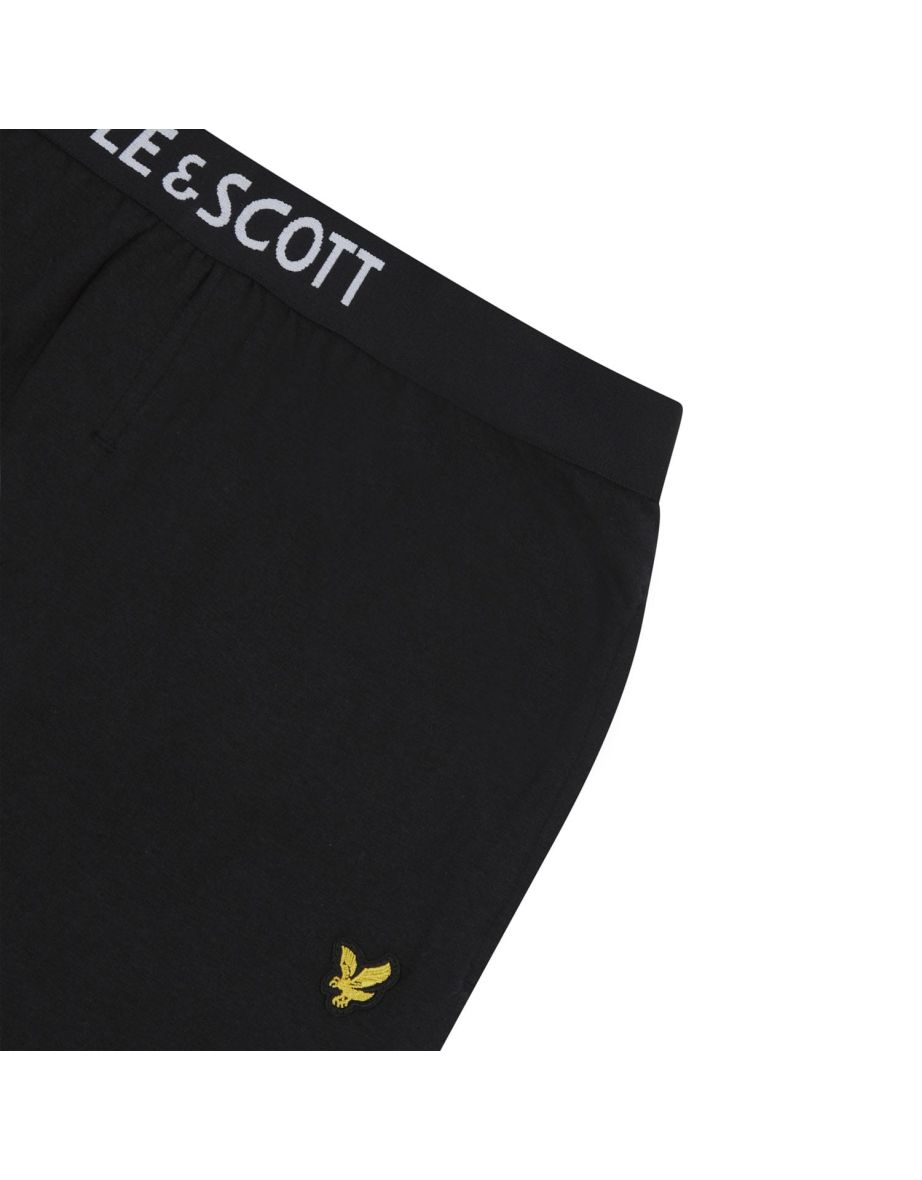 Boy's Lyle And Scott Juniors Loungewear Set in Black - 4