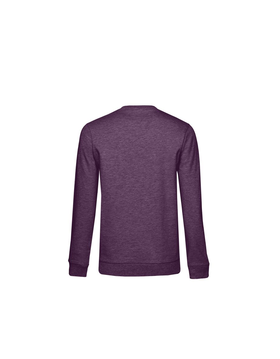 B&C Womens/Ladies Set-in Sweatshirt - Purple Heather - 1