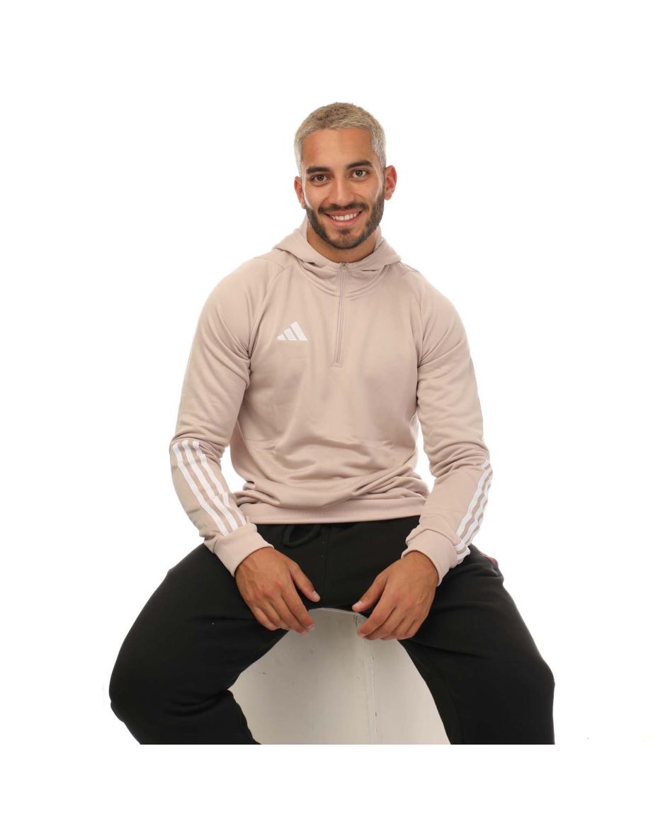 Men's adidas Tiro 23 Hoodie in Brown
