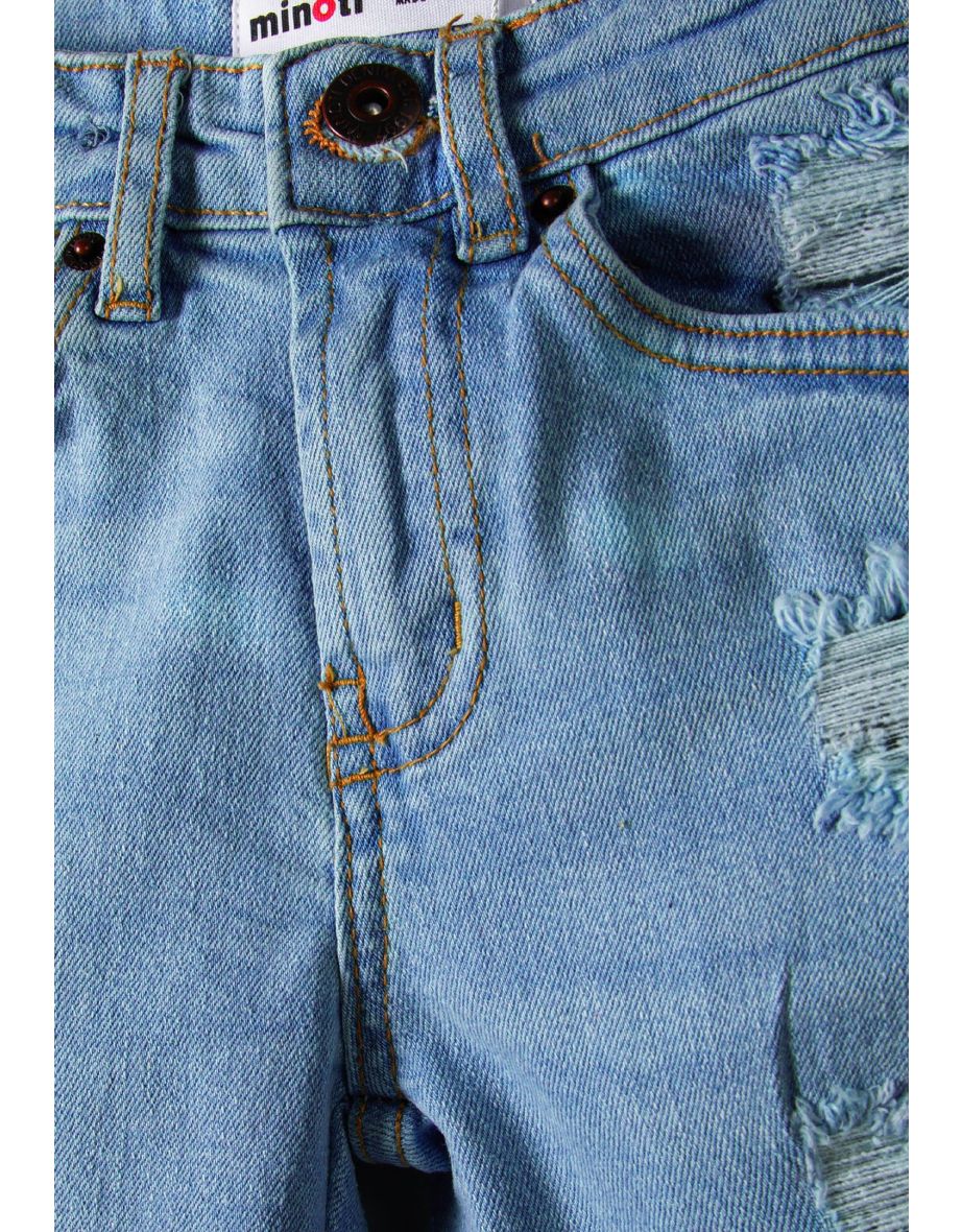 Boys Ripped Denim Shorts - 2