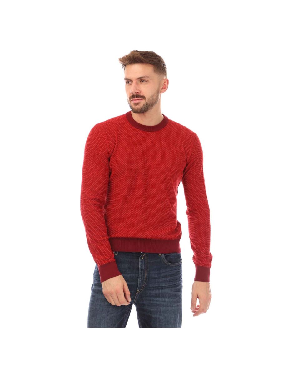 Men's Boss Kapoko Sweater in Red