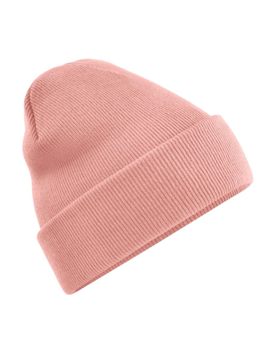 Beechfield Unisex Original Cuffed Beanie Winter Hat - Blush