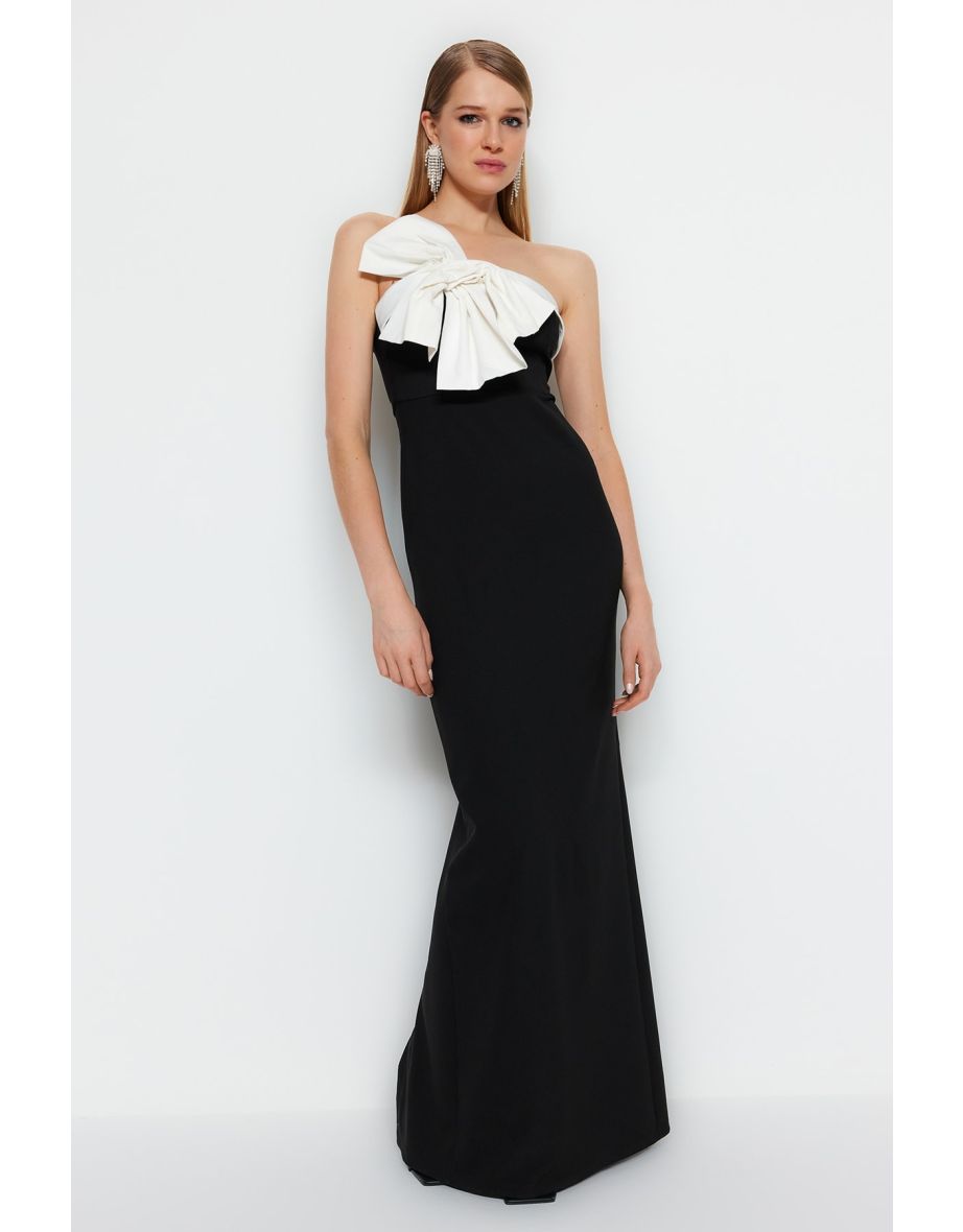 Multi-color Strapless Column Maxi Dress - Shift
