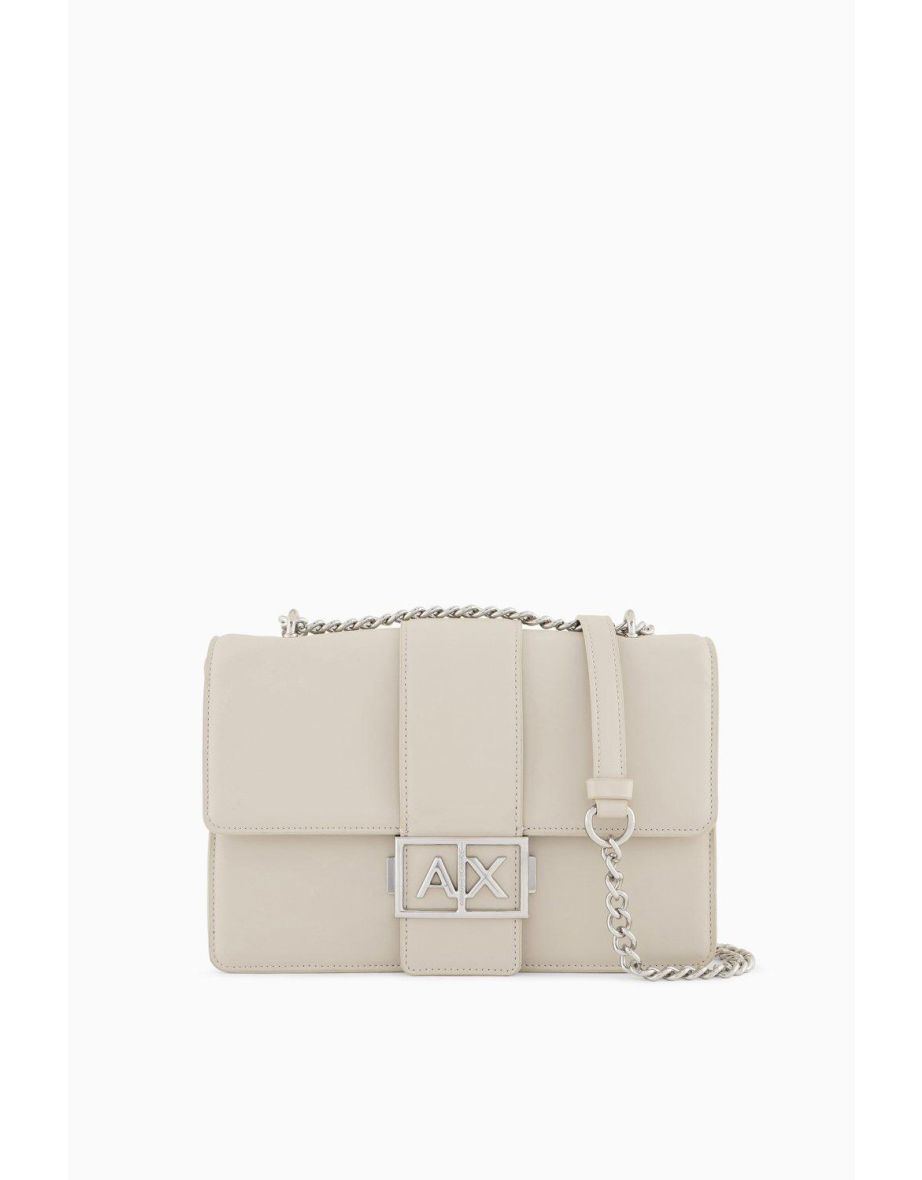 Jodie Crossbody Flap Bag Cream - 3