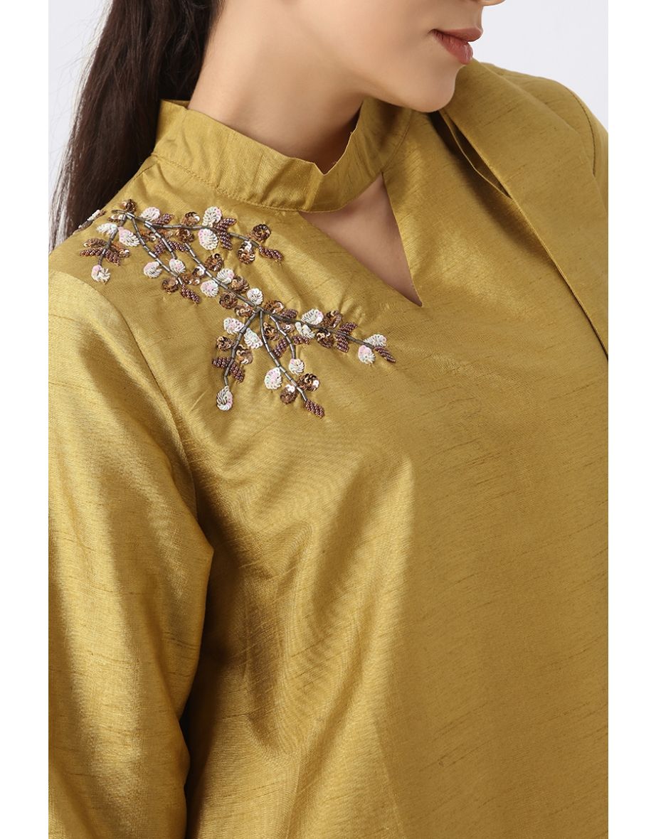 maxi women dress with beads and sequin - 3