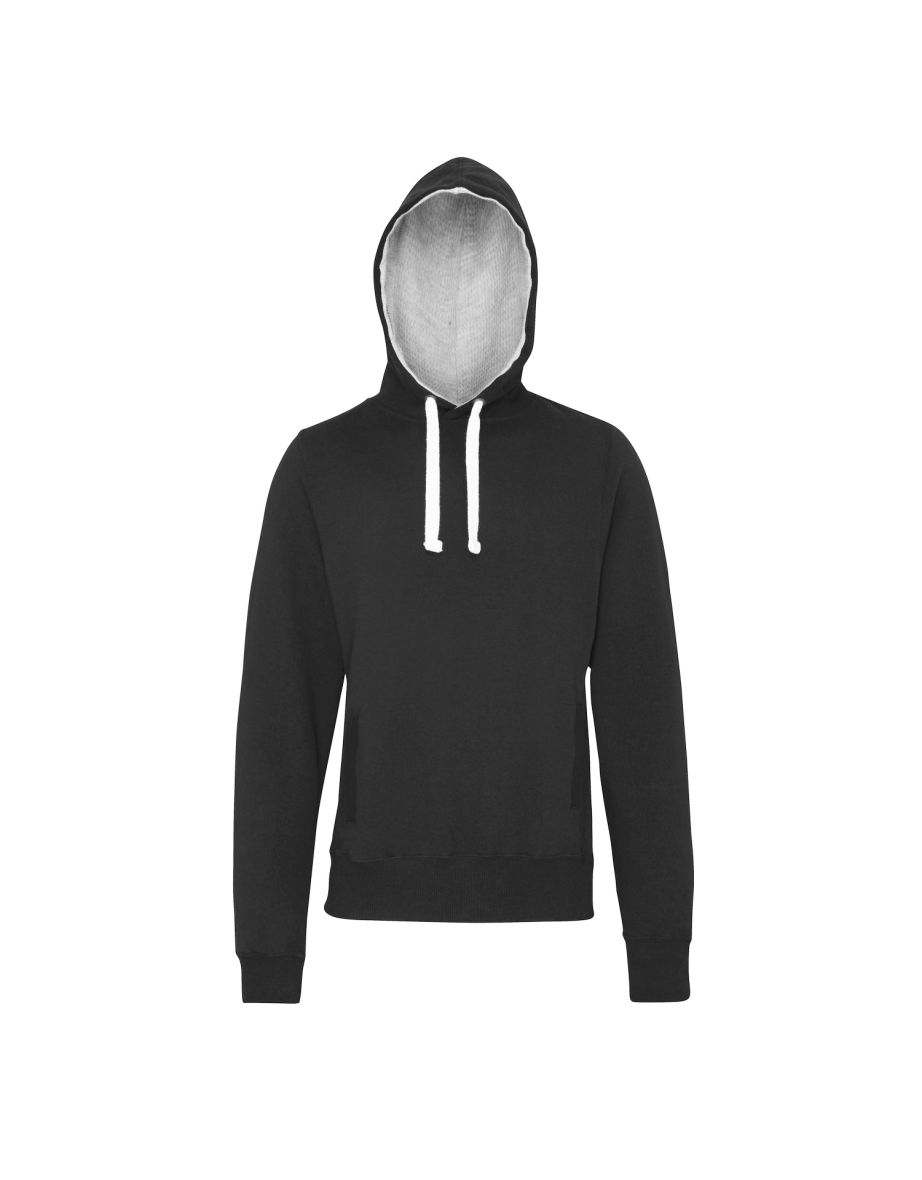 AWDis Just Hoods Mens Chunky Pullover Hoodie - Charcoal