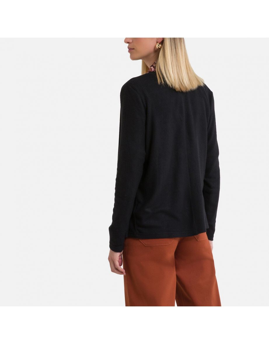 Fine Knit Waterfall Cardigan - 4