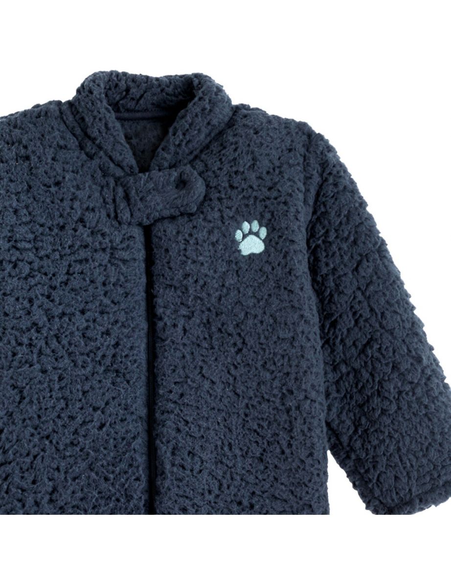 Fluffy Fleece Pramsuit - 2