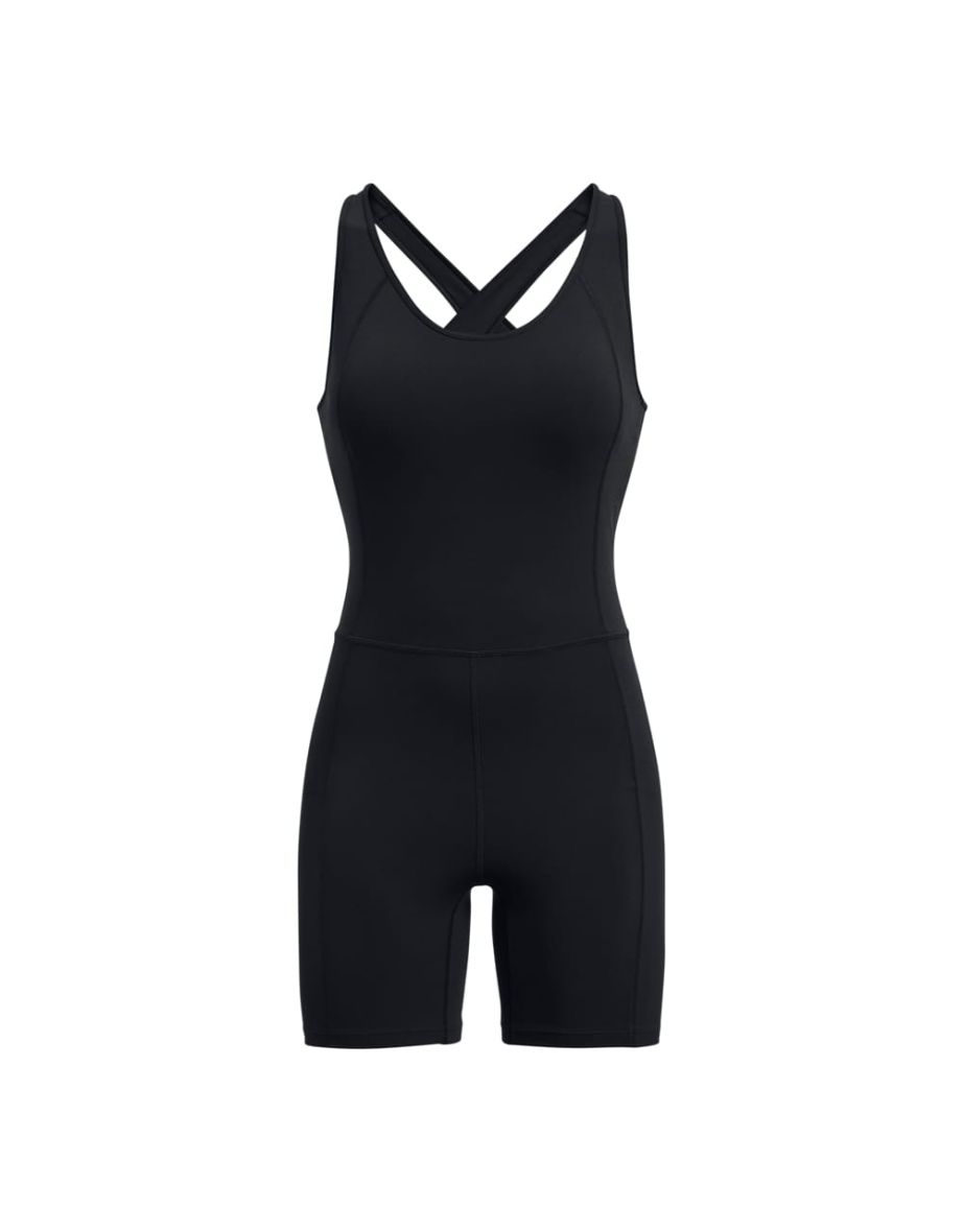 Women's Under Armour UA Meridian Shorts Bodysuit in Black