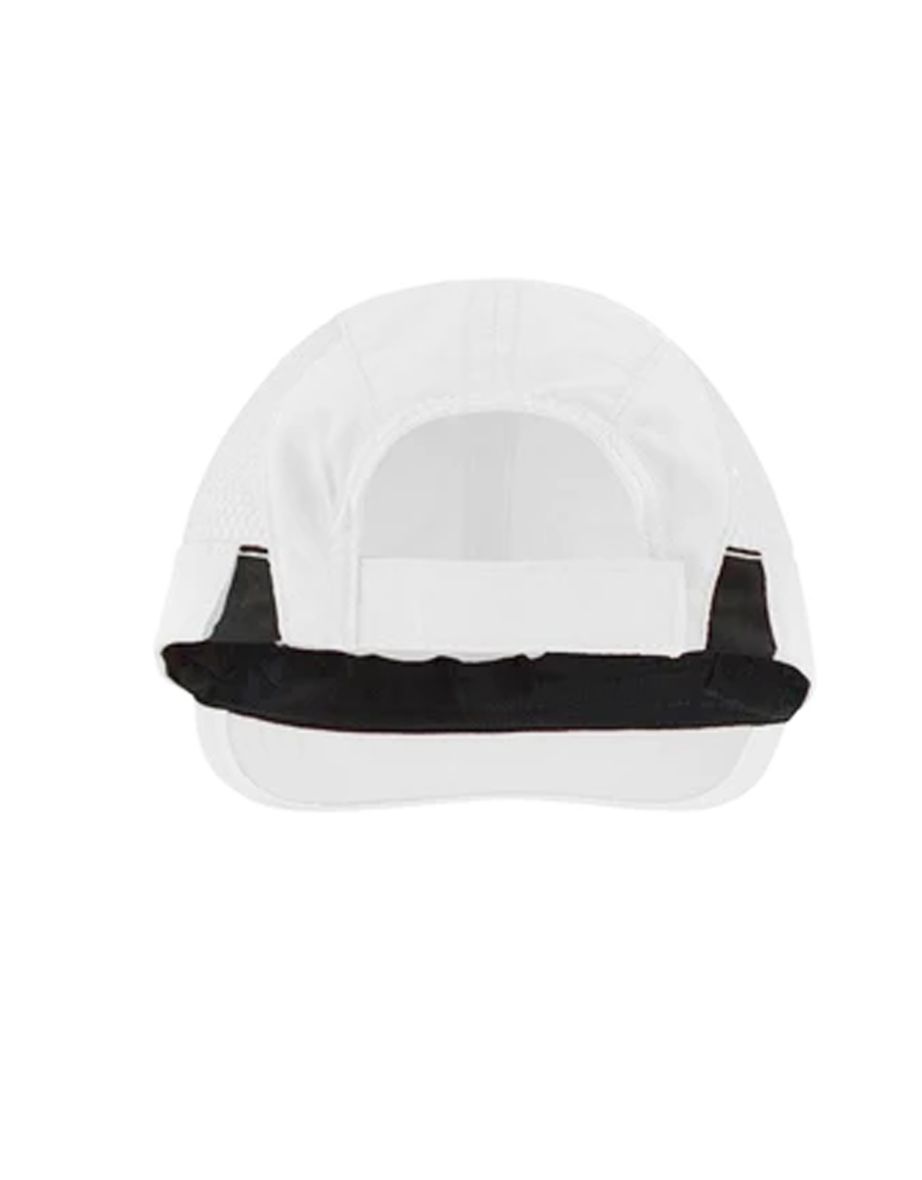 Spiro Unisex 2 Panel Sport Baseball Cap - White/Black - 1