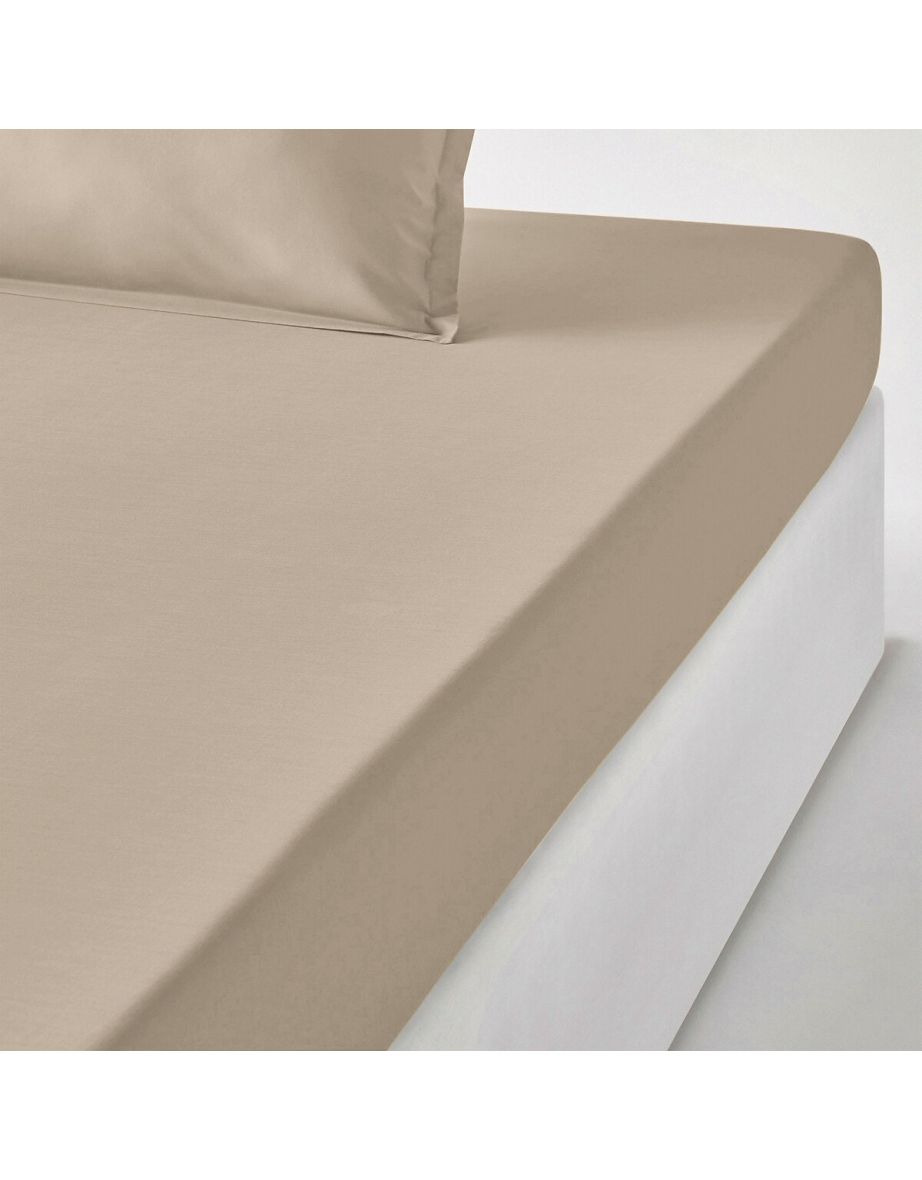 Best Quality Cotton Percale Plain Fitted Sheet