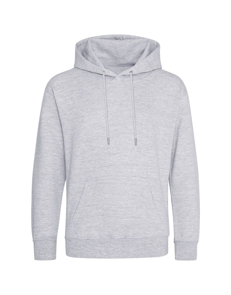 Awdis Mens Organic Hoodie - Charcoal Grey