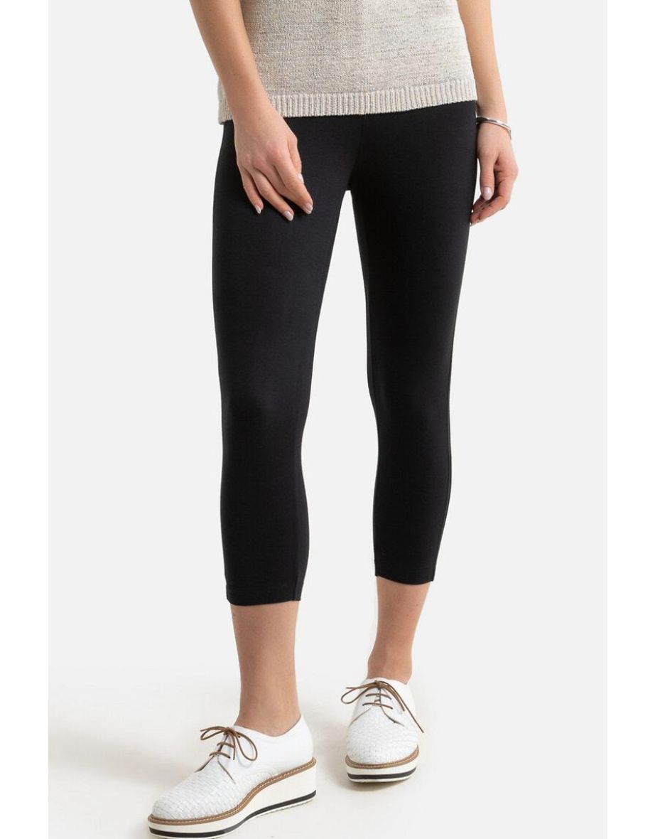 Comfortable Stretchy Cropped Trousers