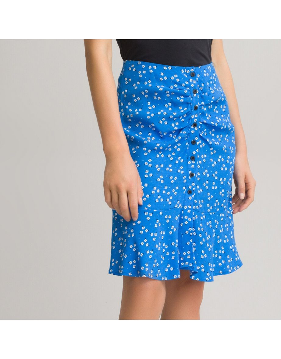 Pencil floral mini skirt discount