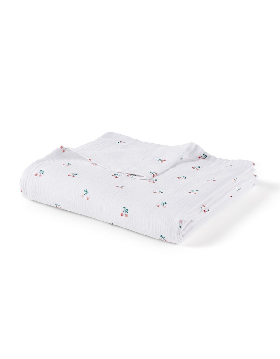 Griotte Cotton Muslin Curtain Panel - 2