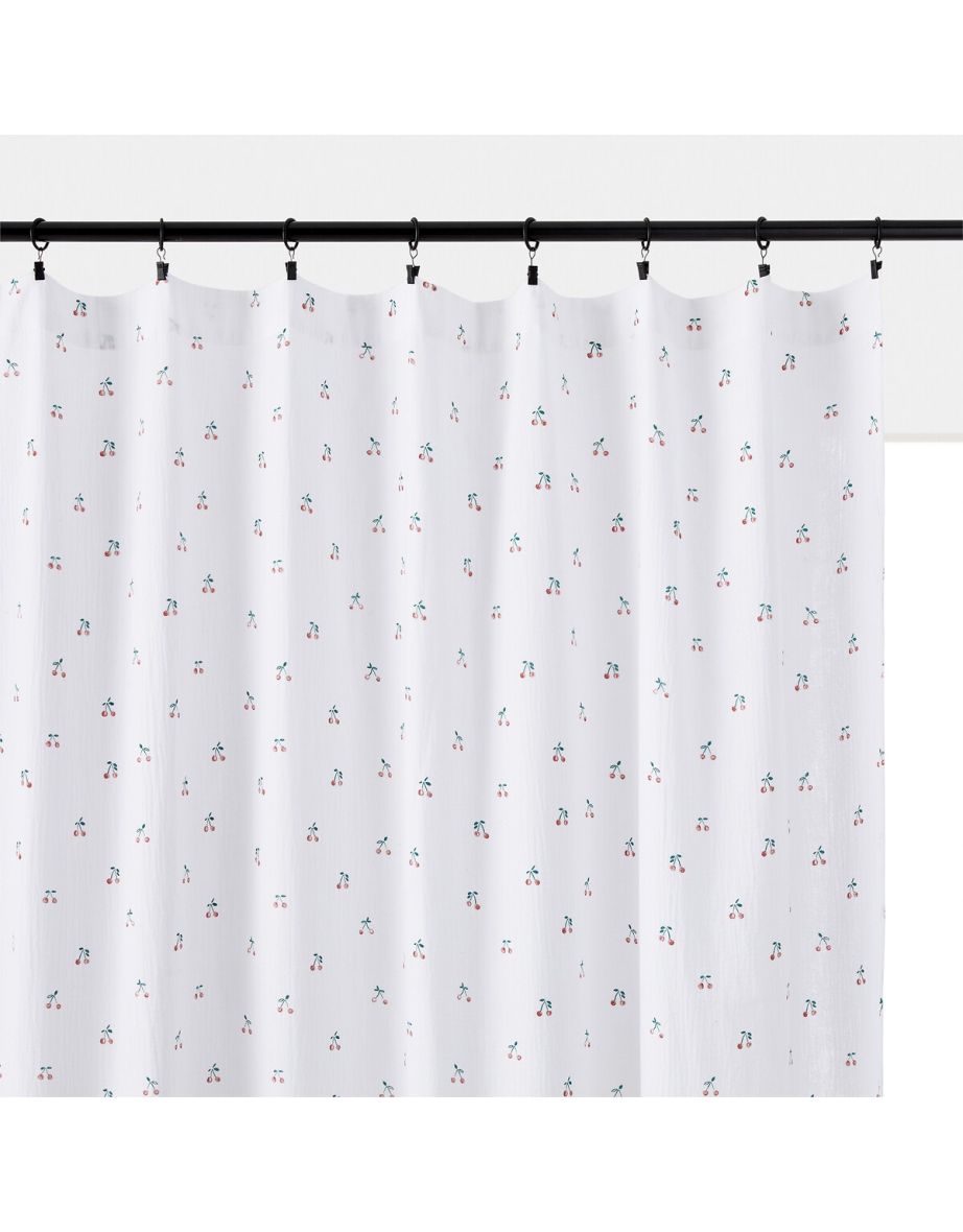 Griotte Cotton Muslin Curtain Panel