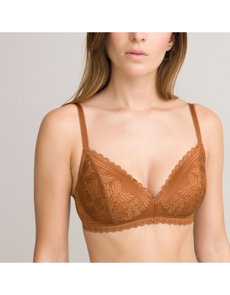 Recycled Lace Underwired Padded Bra