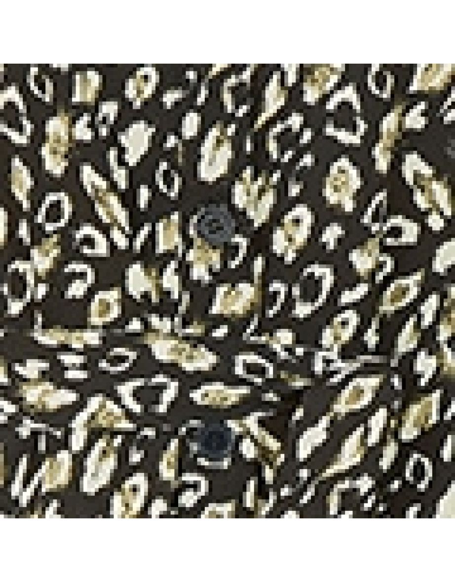 Yumi Black Leopard Print Shirt Dress - 5
